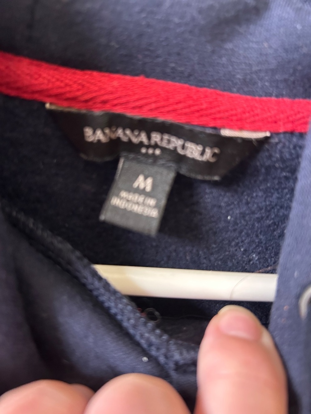 Banana Republic Logo Hooded Sweatshirt - Picture 3 of 4
